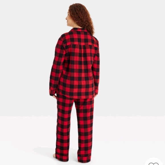 Plaid Womens Pajama set Large - Picture 2 of 6